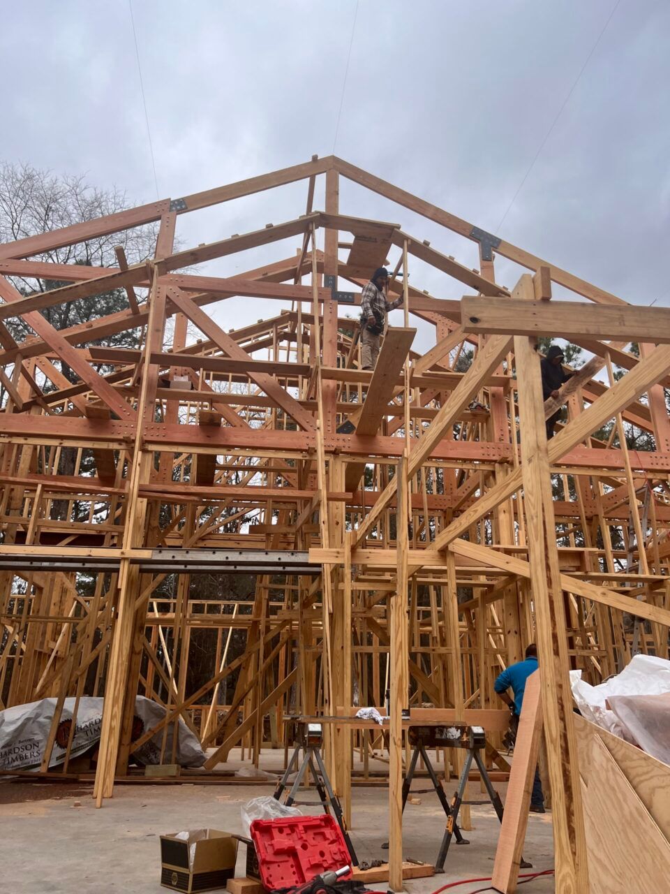 The Two Step Farm Dance Hall is vertical