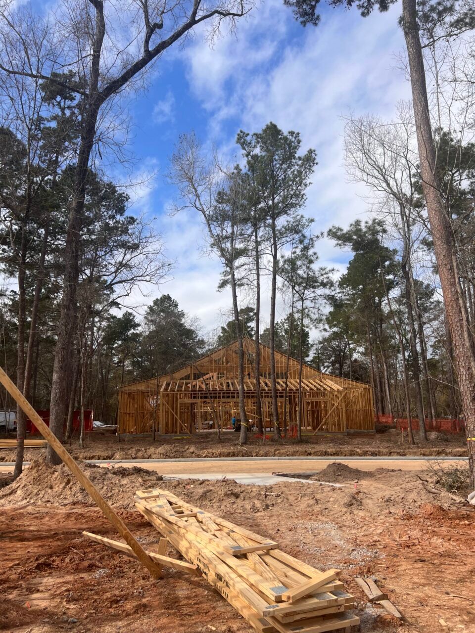 The bones of Two Step Hall, our very own dance hall
