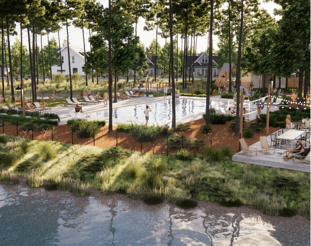 Montys pool and pond